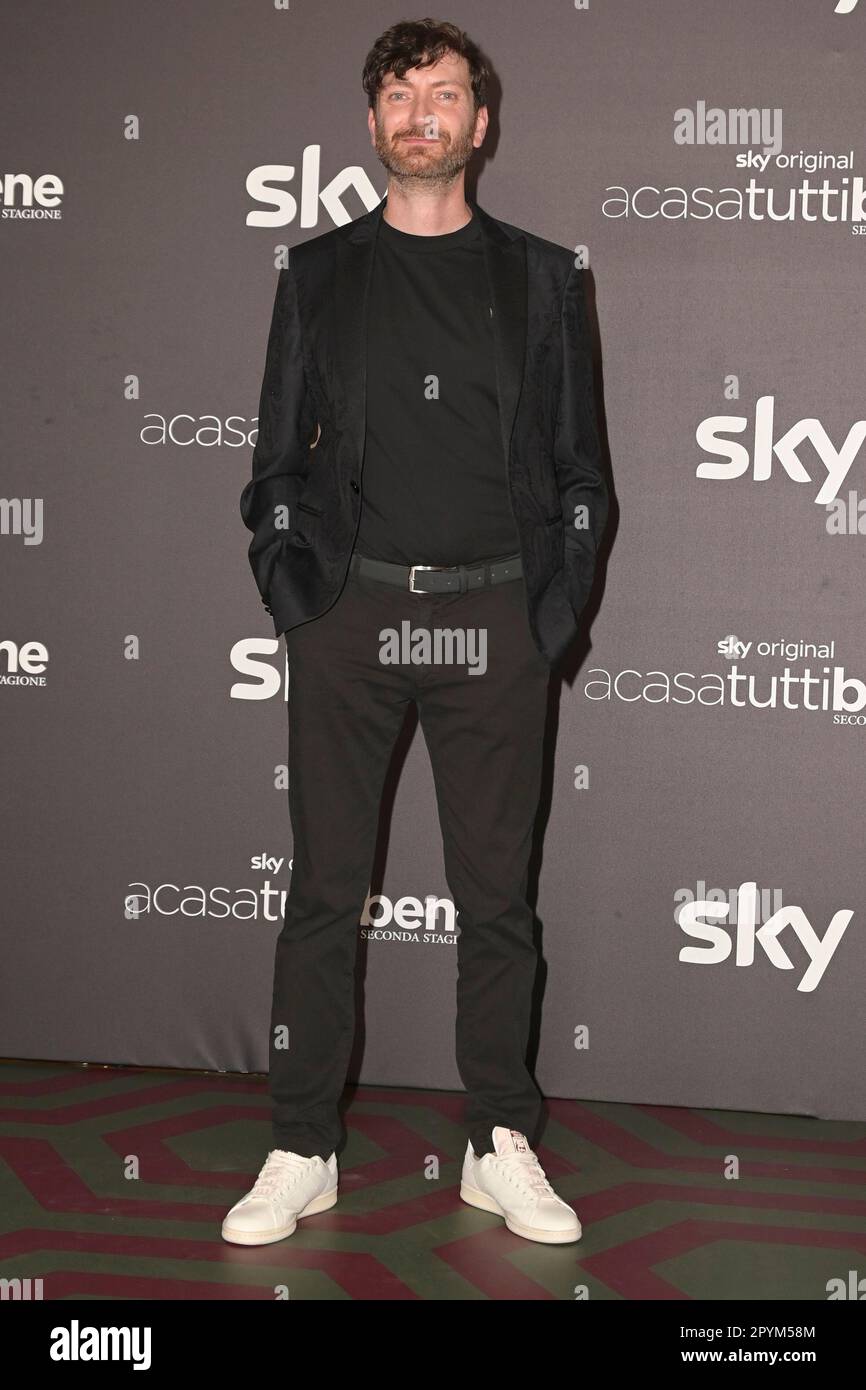 Rom Italien Rd May Alessio Moneta Beim Photocall Zur Staffel Der Sky