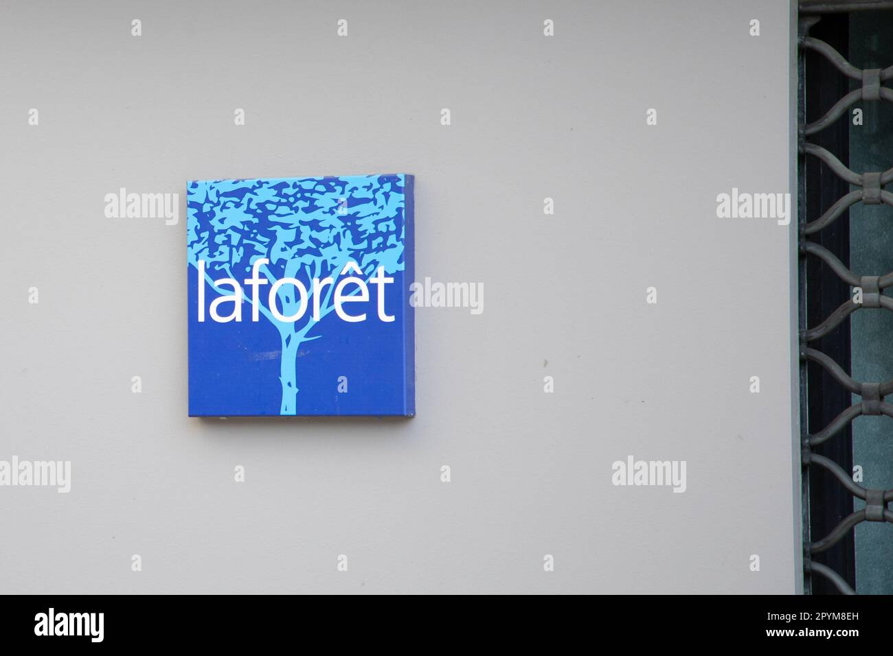 lyon , Aura France 04 24 2023 Laforet sign brand and text logo of