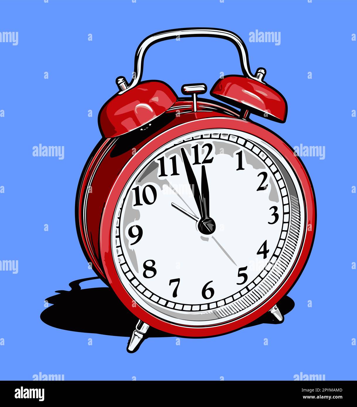 classic alarm clock Stock Vector Image & Art Alamy
