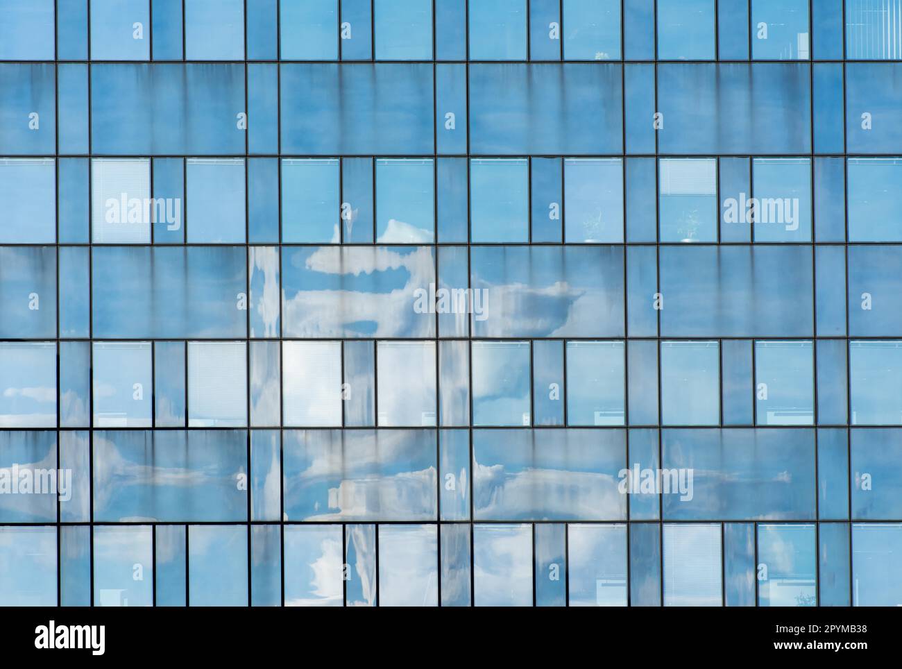 Abstract windows of the facade of an office building Stock Photo - Alamy