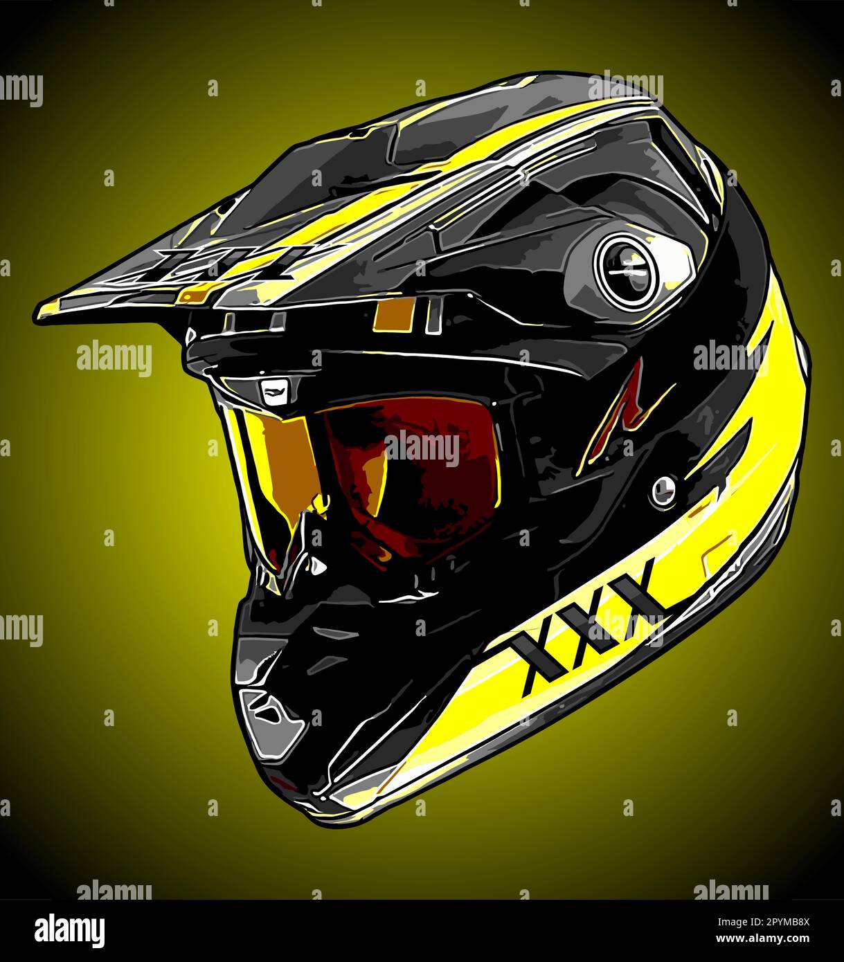 Helmets motorbike Stock Vector Images Alamy
