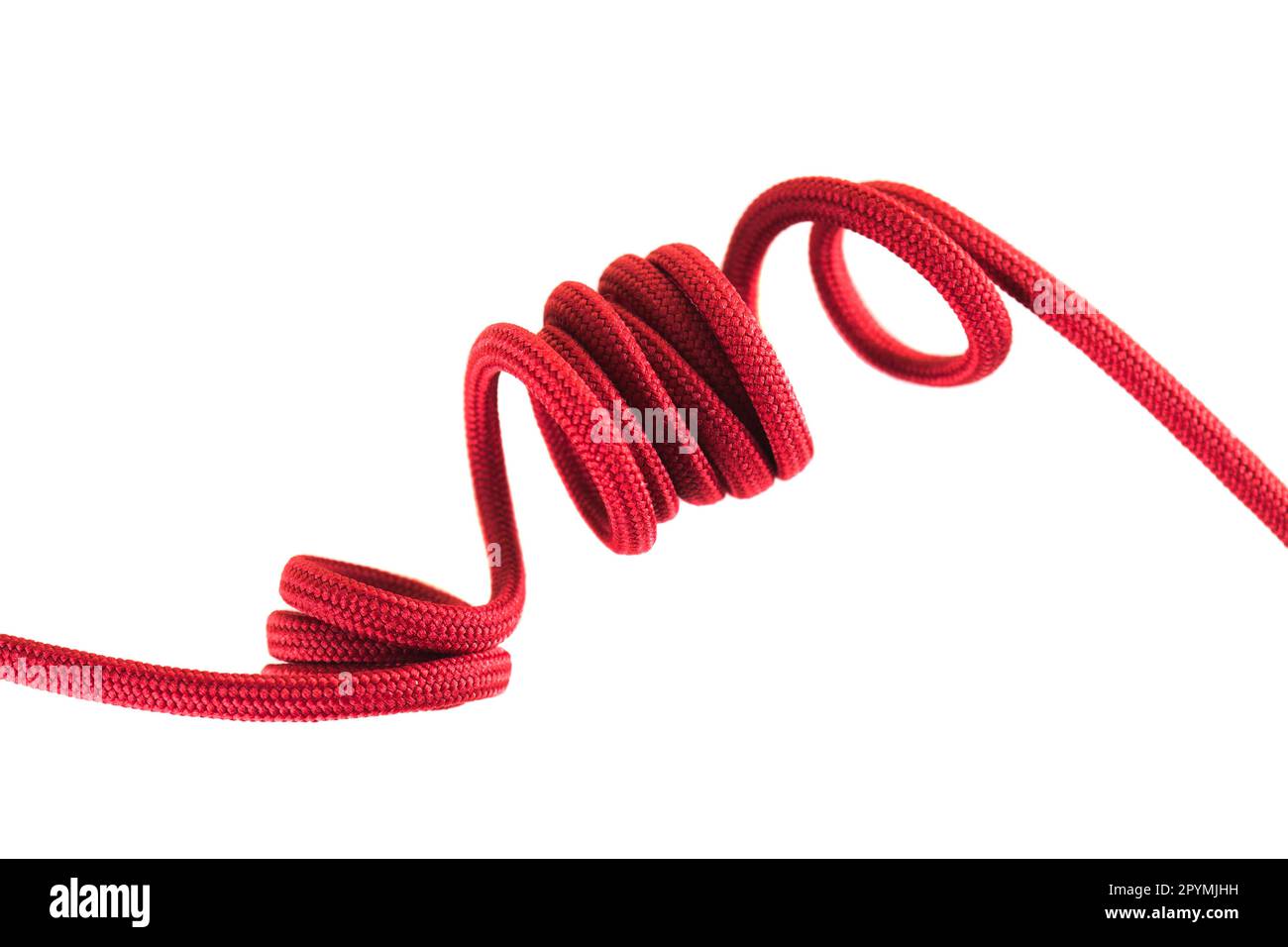 red shoe lace against white background Stock Photo Alamy