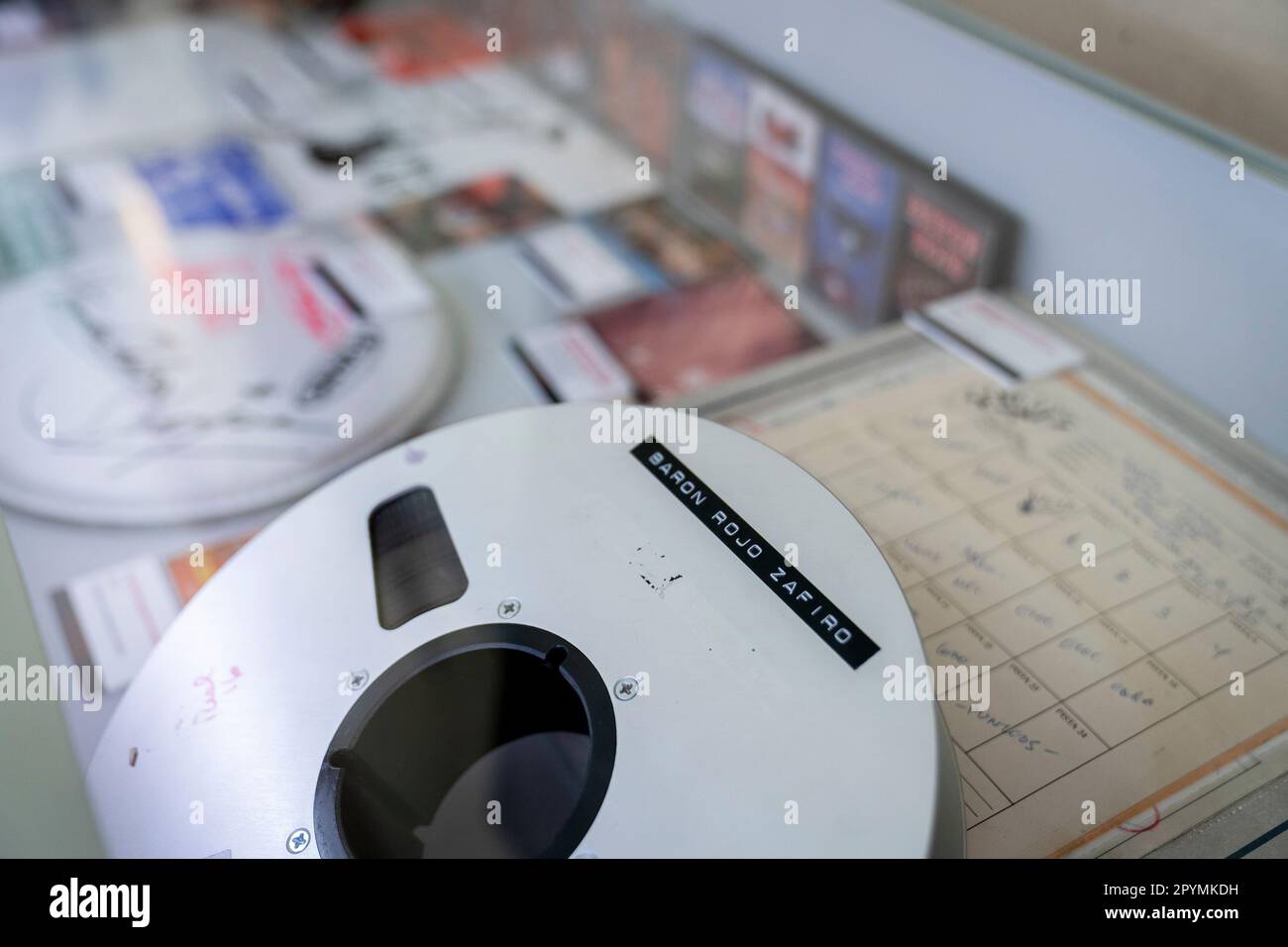 A Showcase With Records Of The Rock Genre On The Opening Day Of The a-showcase-with-records-of-the-rock-genre-on-the-opening-day-of-the