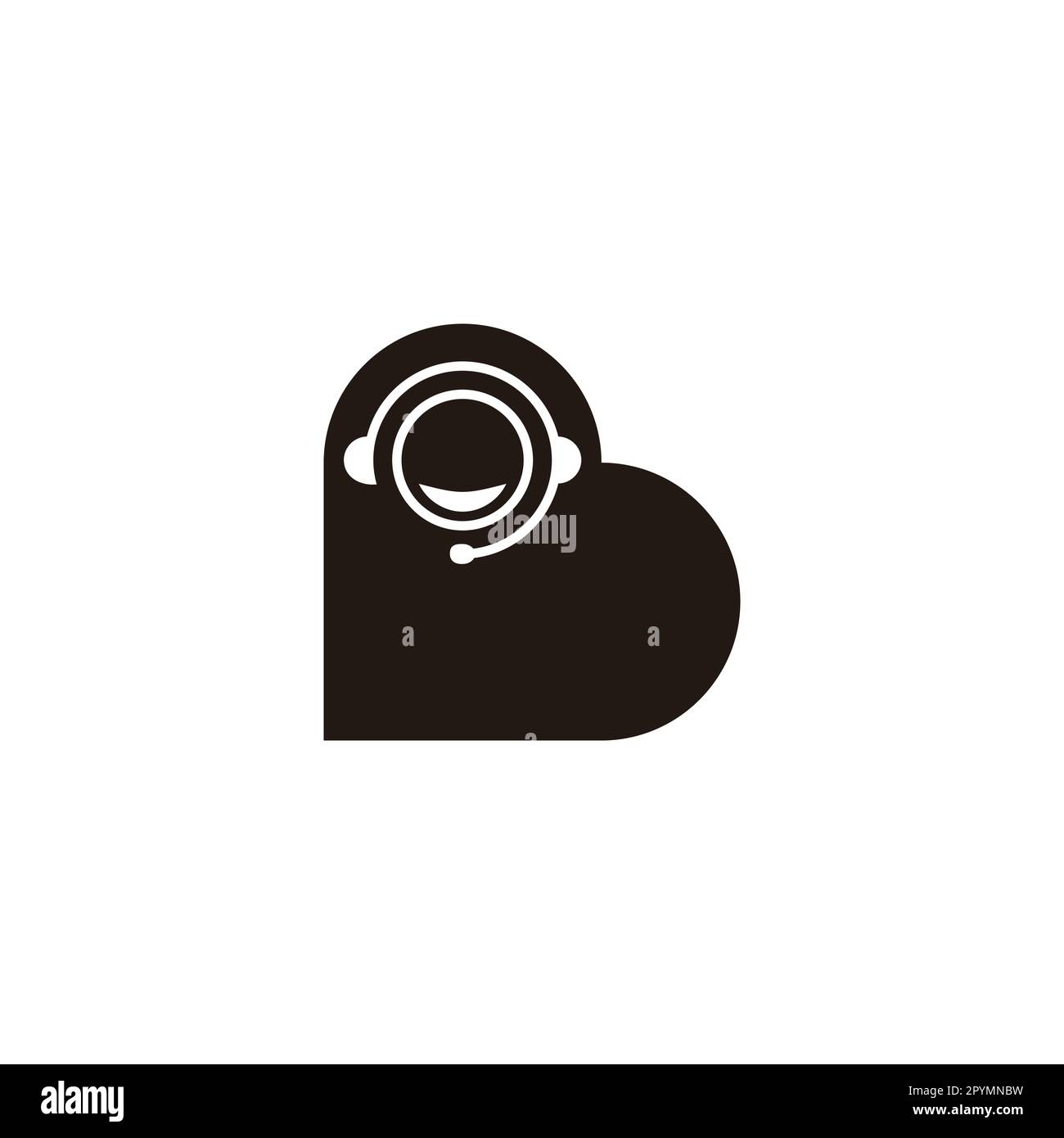 Letter D service, call geometric symbol simple logo vector Stock Vector