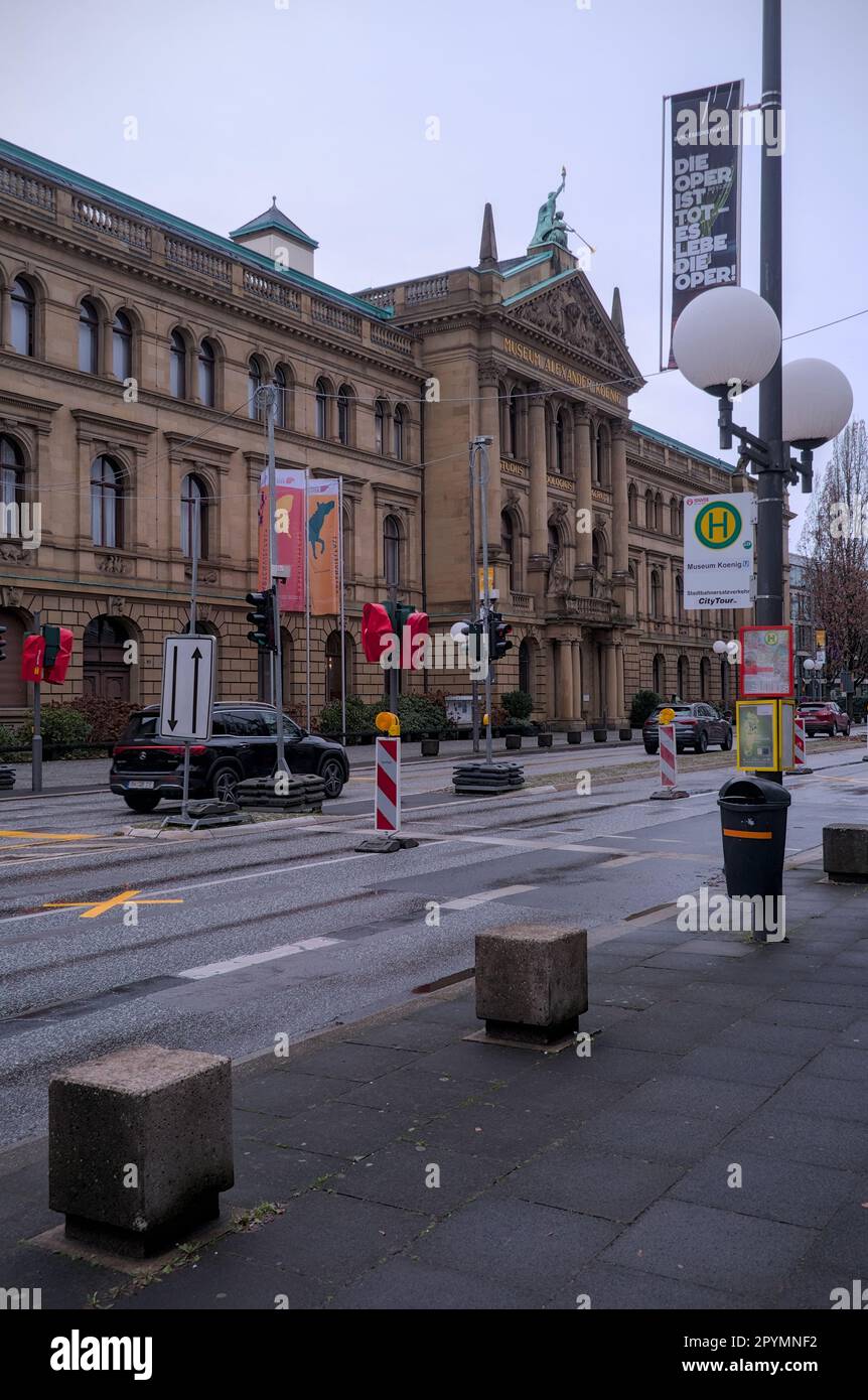 An Exterior Shot Of The Historical Natural History Museum Koenig In