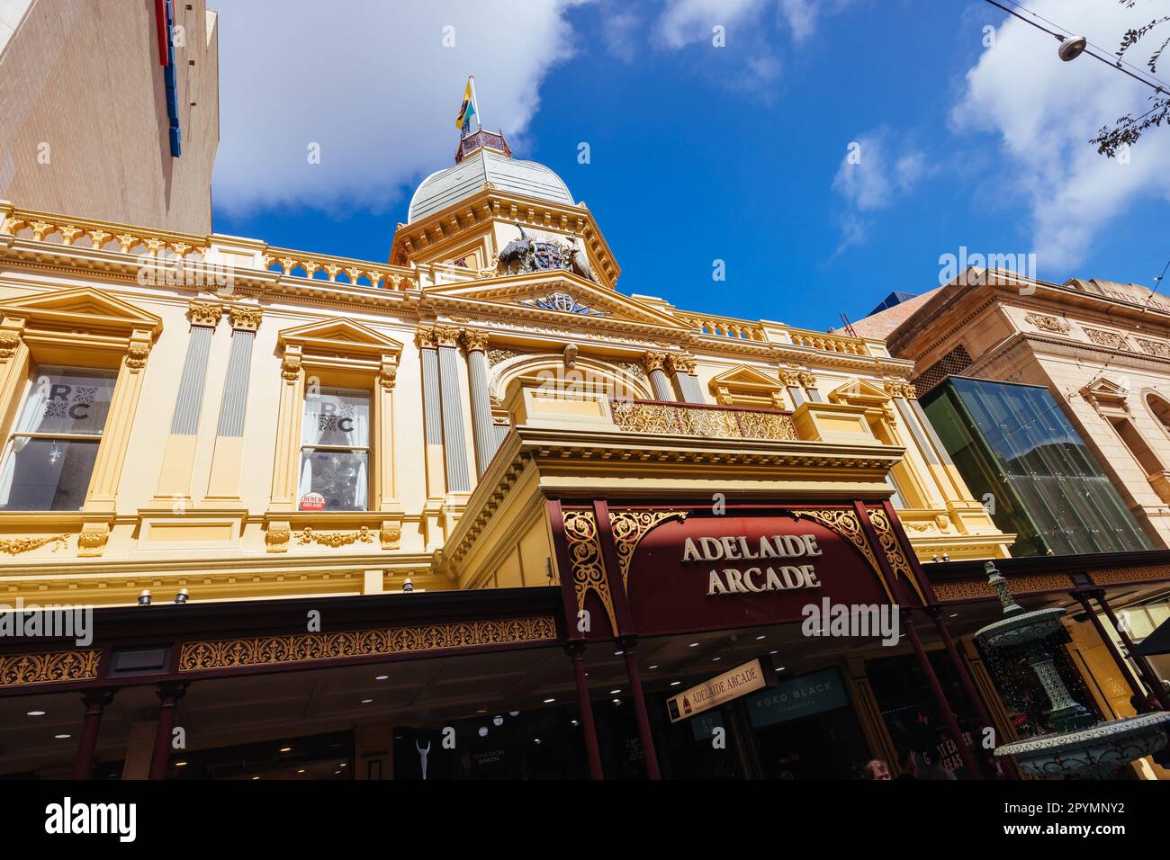 Rundle St Mall in Adelaide Australia Stock Photo - Alamy