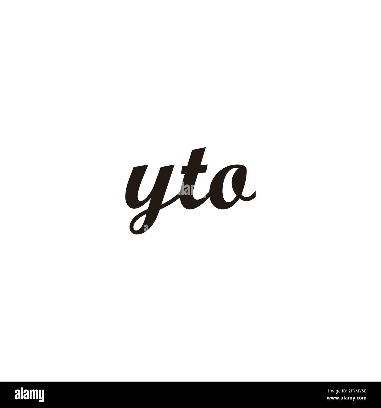 Yto business logo hi-res stock photography and images - Alamy