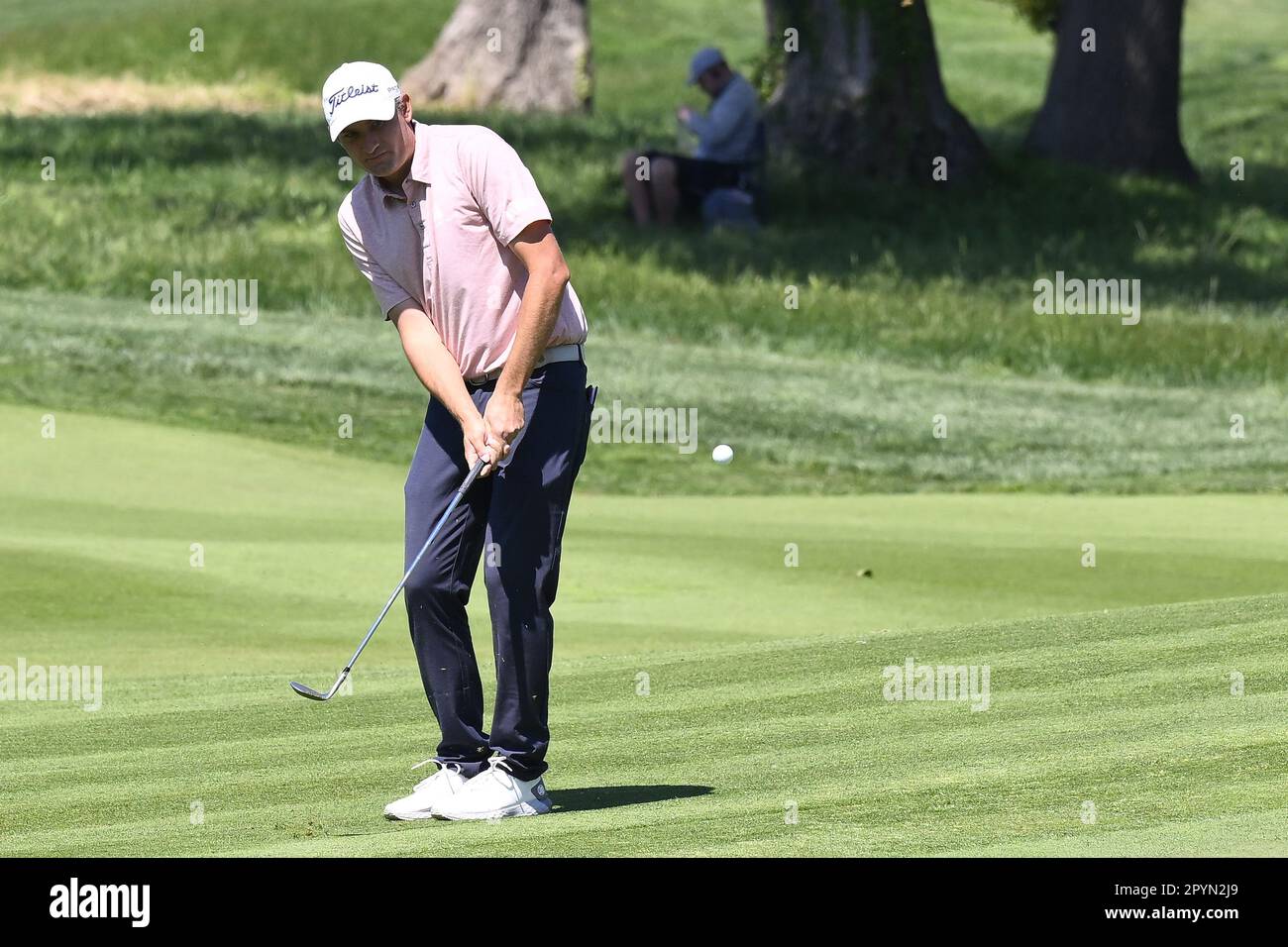 Rome, Italy. 04th May, 2023. Gunner WIEBE (USA) during the DS Automobiles 80Â° Open dâ&#x80;&#x99;Italia Day 1 May 4, 2023 at the Marco Simone Golf & Country Club in Rome, Italy. Credit: Independent Photo Agency/Alamy Live News Stock Photo