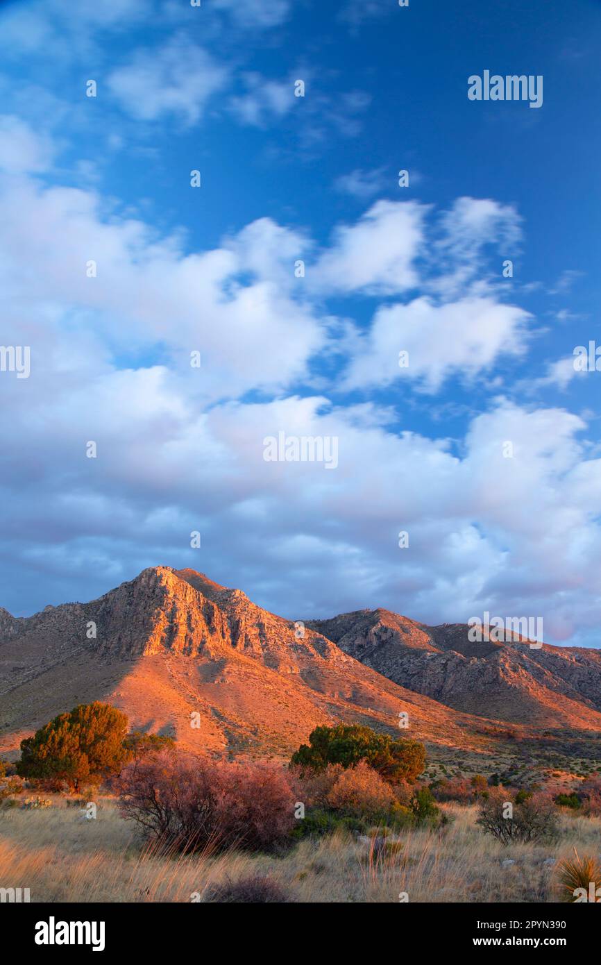 Guadalupe Mountains from Pinery - Guadalupe Mountains From Pinery Trail Guadalupe Mountains National Park Texas 2PYN390 