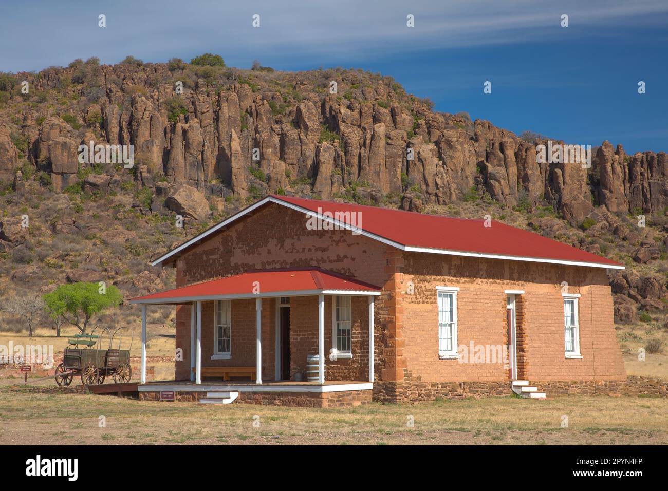 Commissary, Fort Davis National Historic Site, Texas Stock Photo Alamy