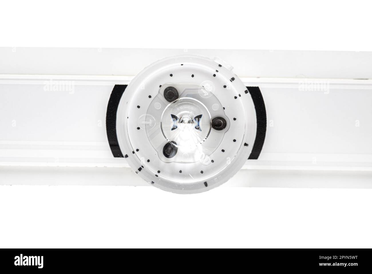 Close up LED light used as backlight of LED TV sets. Modern television