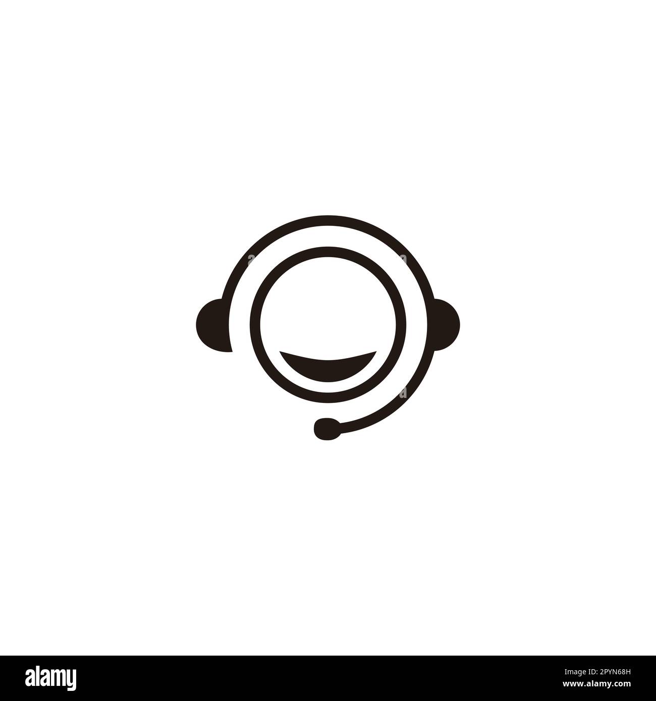 Speaker, studio geometric symbol simple logo vector Stock Vector
