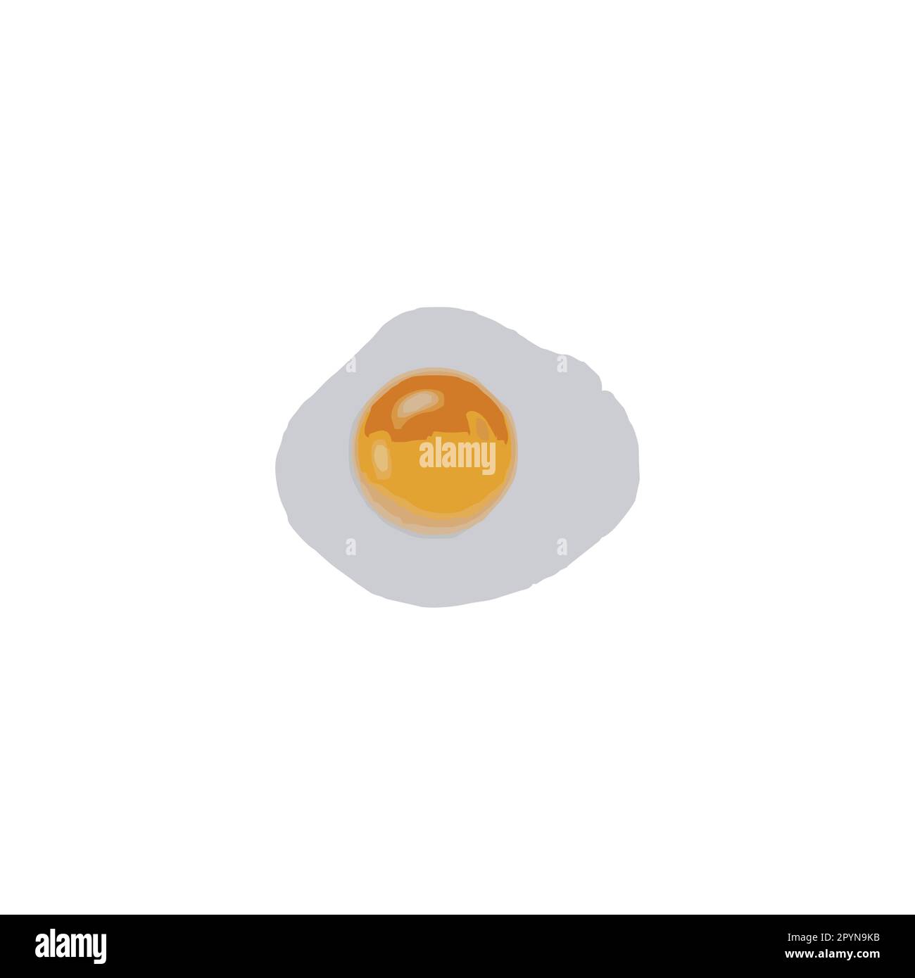 Egg, cooking geometric symbol simple logo vector Stock Vector