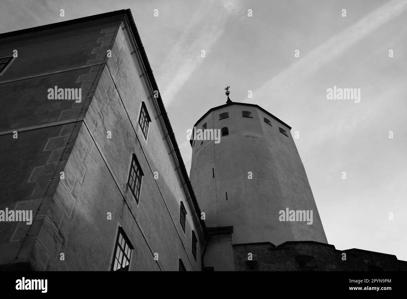 Forchtenstein castle, Austria Stock Photo