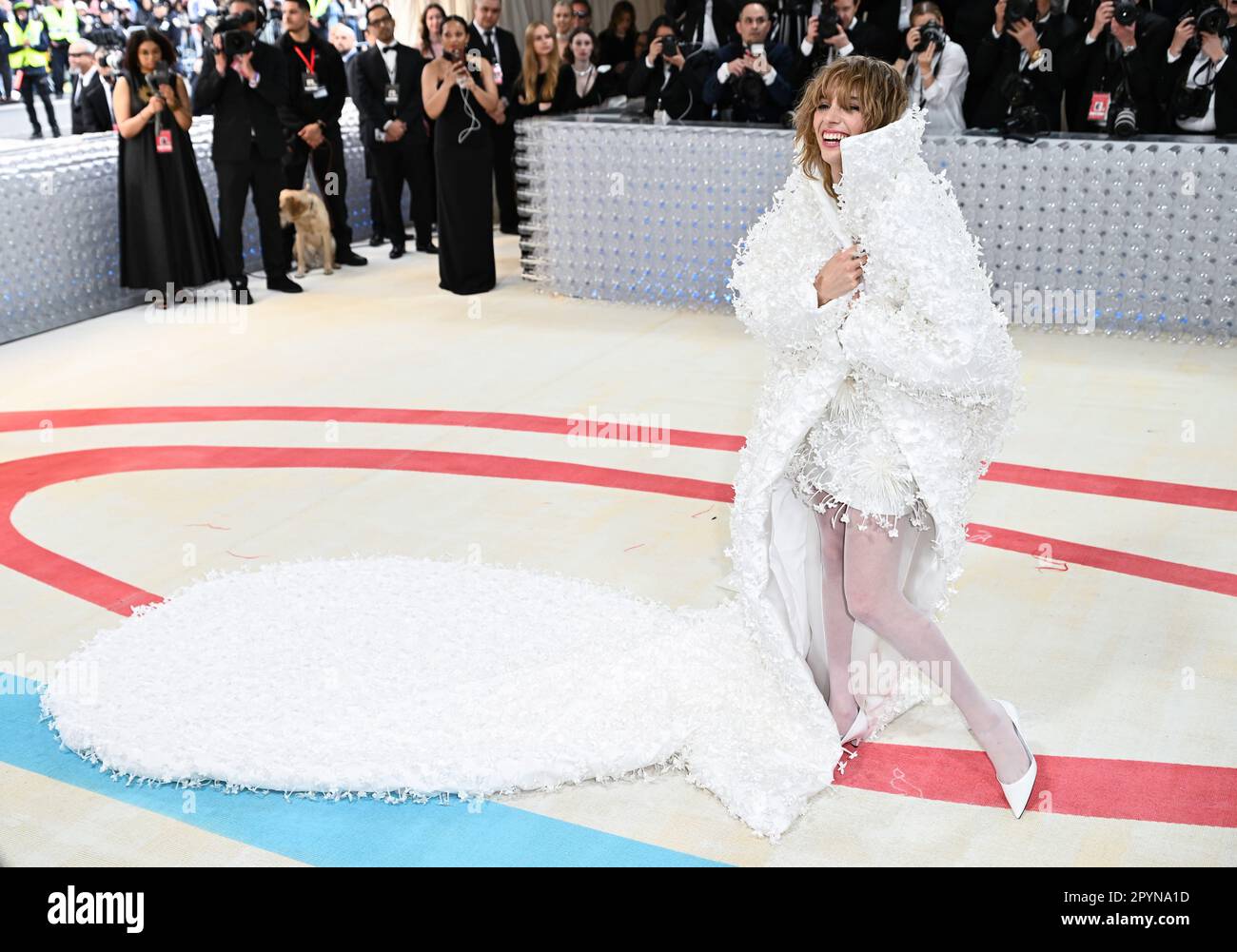 New York, USA. May 1st, 2023. Maya Hawke arriving at The Met Gala 2023