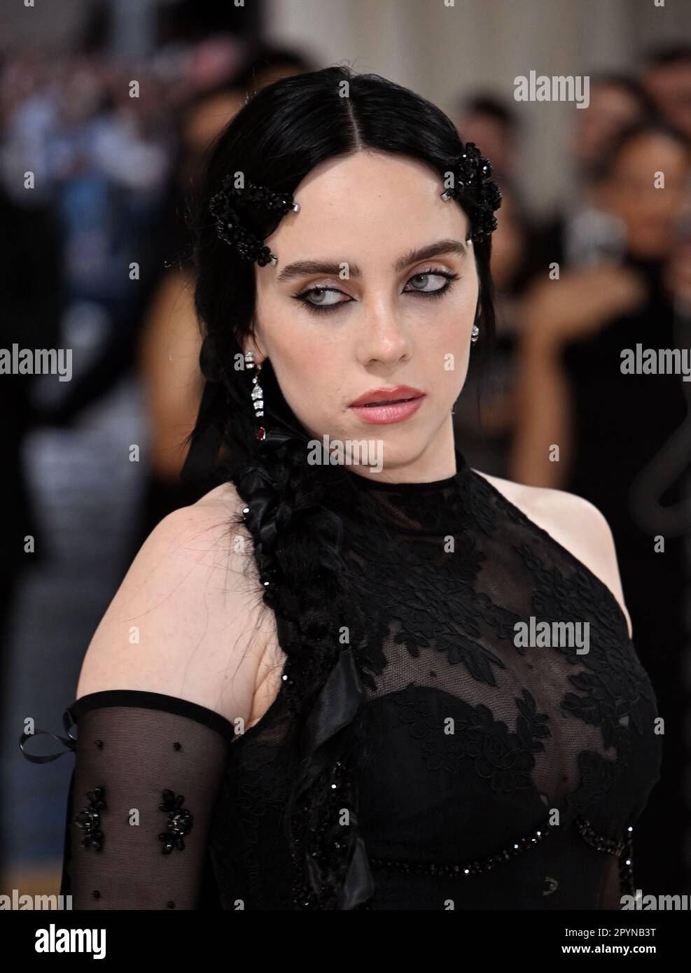 New York, USA. May 1st, 2023. Billie Eilish arriving at The Met Gala
