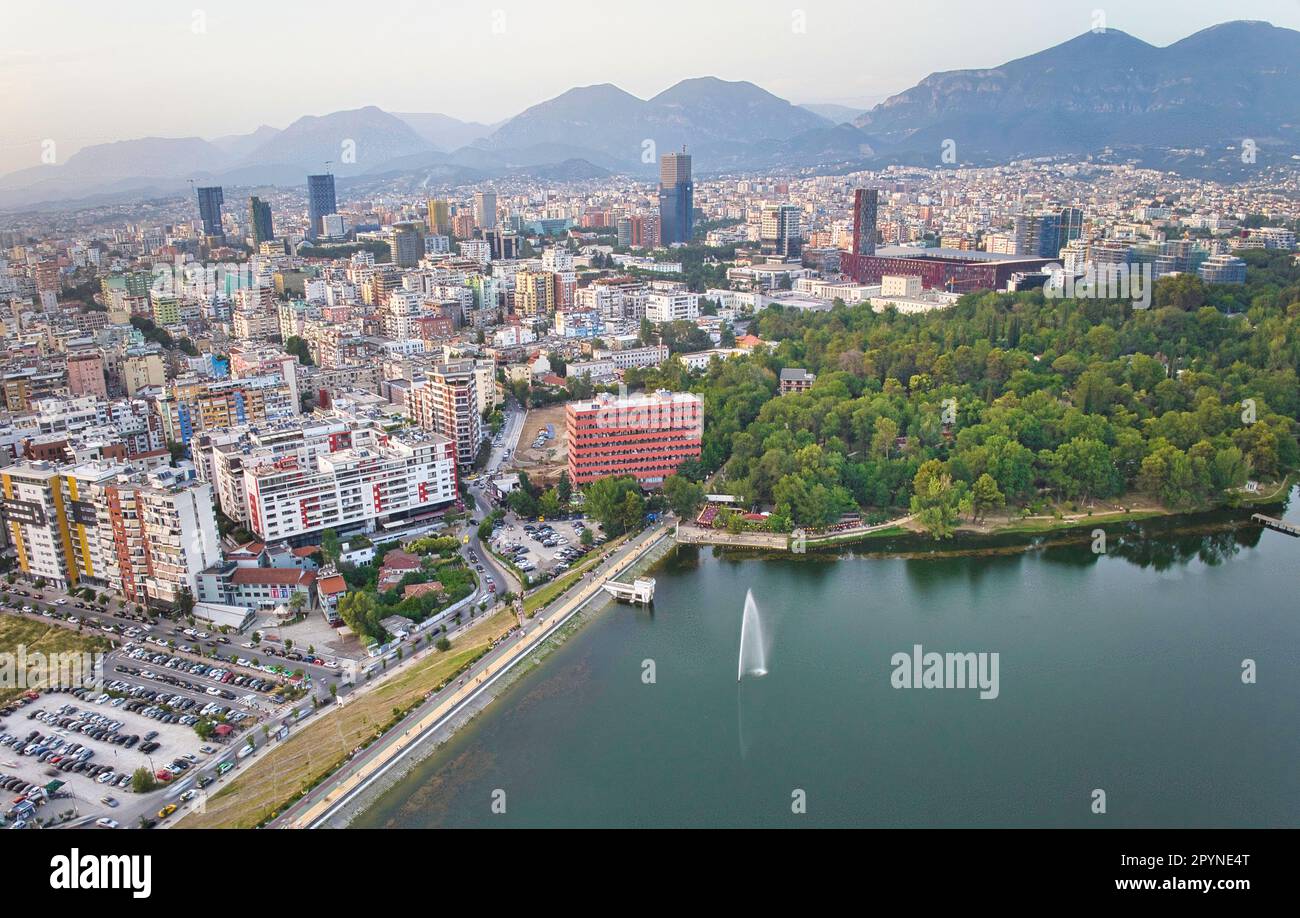 Tirane Albania Stock Photo