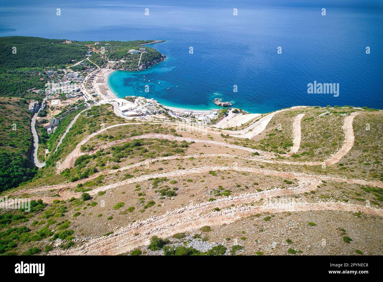 Jala beach -Albania Stock Photo - Alamy