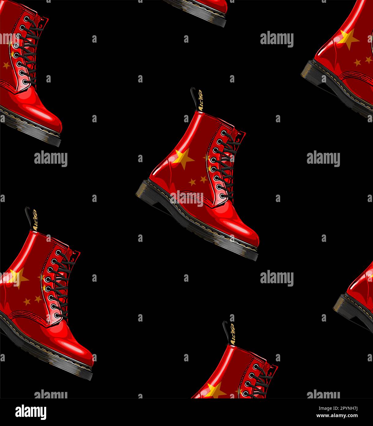 boots vector template Stock Vector Image & Art Alamy