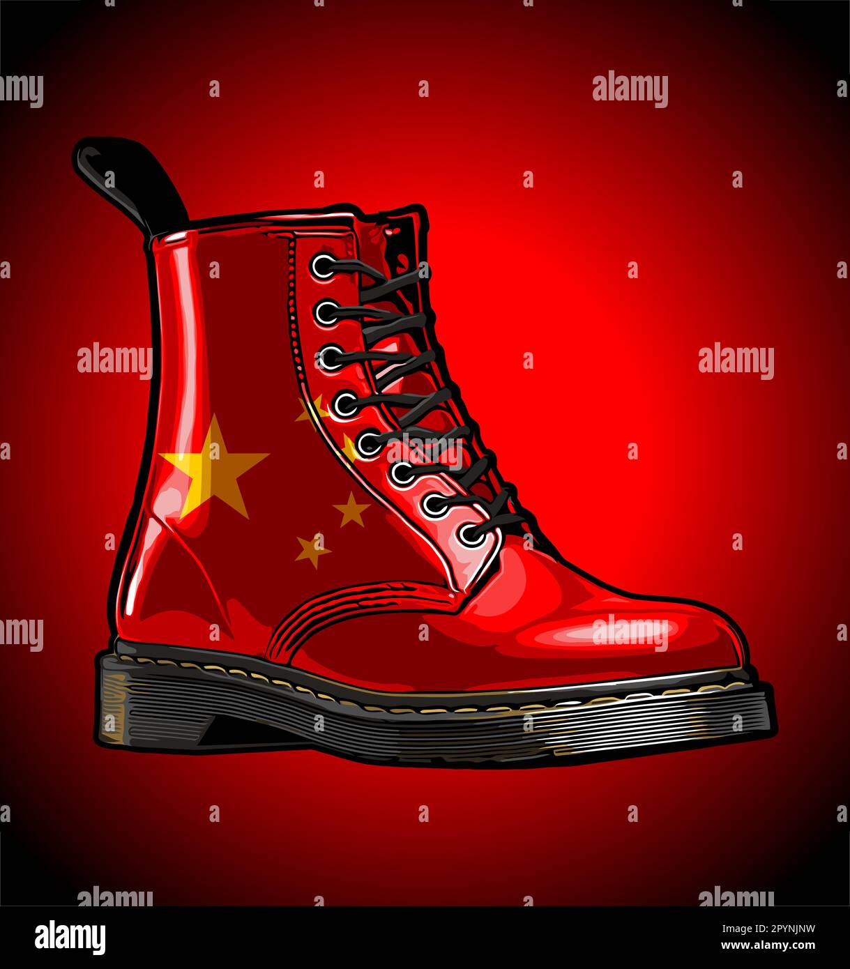 boots vector template Stock Vector Image &amp; Art - Alamy