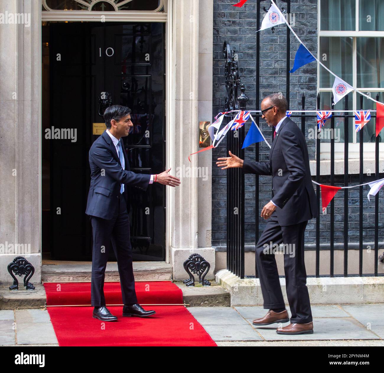 England And Rwanda London, England, UK. 4th May, 2023. UK Prime Minister RISHI SUNAK ...