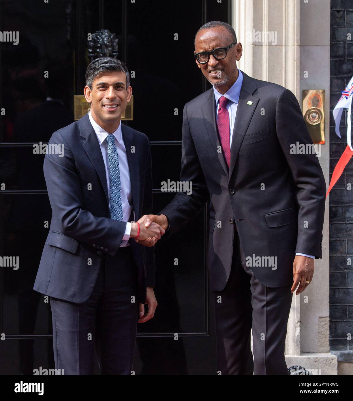 England And Rwanda London, England, UK. 4th May, 2023. UK Prime Minister RISHI SUNAK ...