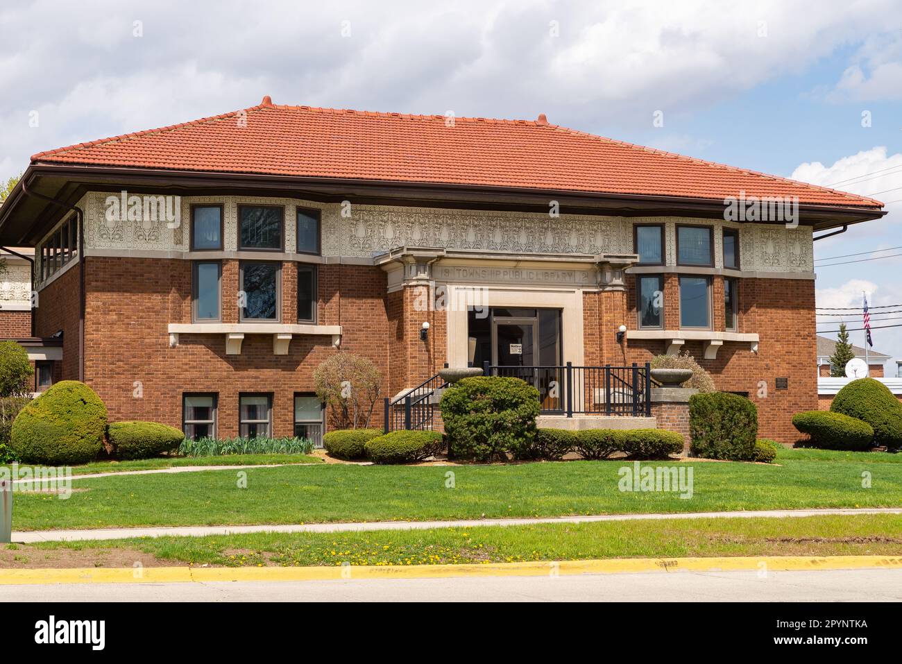 Rochelle, Illinois United States April 24th, 2023 Exterior of the