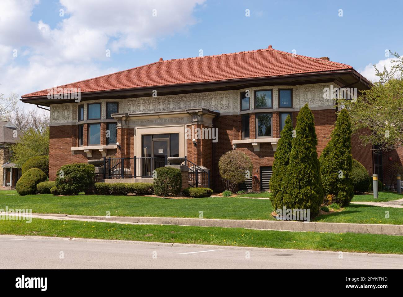 Rochelle, Illinois United States April 24th, 2023 Exterior of the