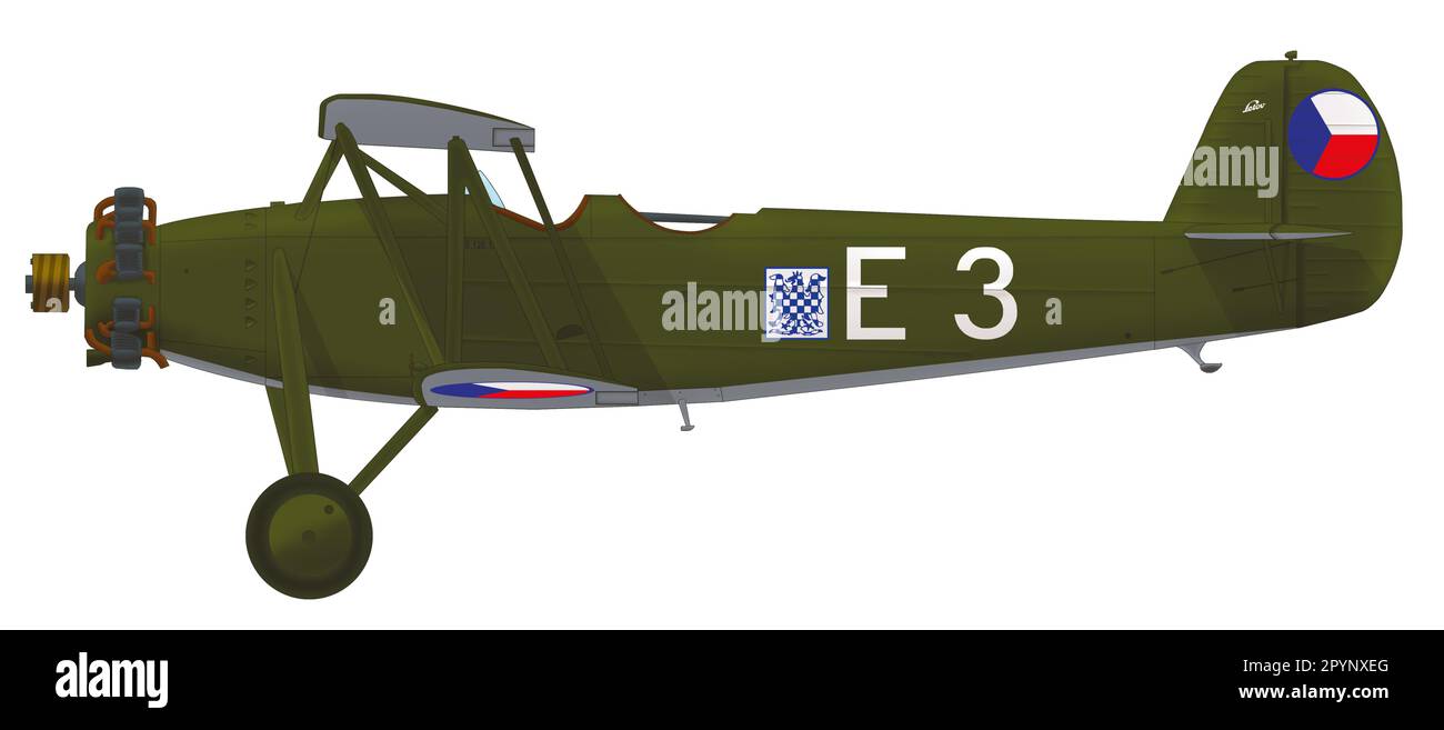 アオシマ1/12 DE HAVILLAND 2 TWO SEATERS 2 seater biplane hi-res stock photography and images - Alamy
