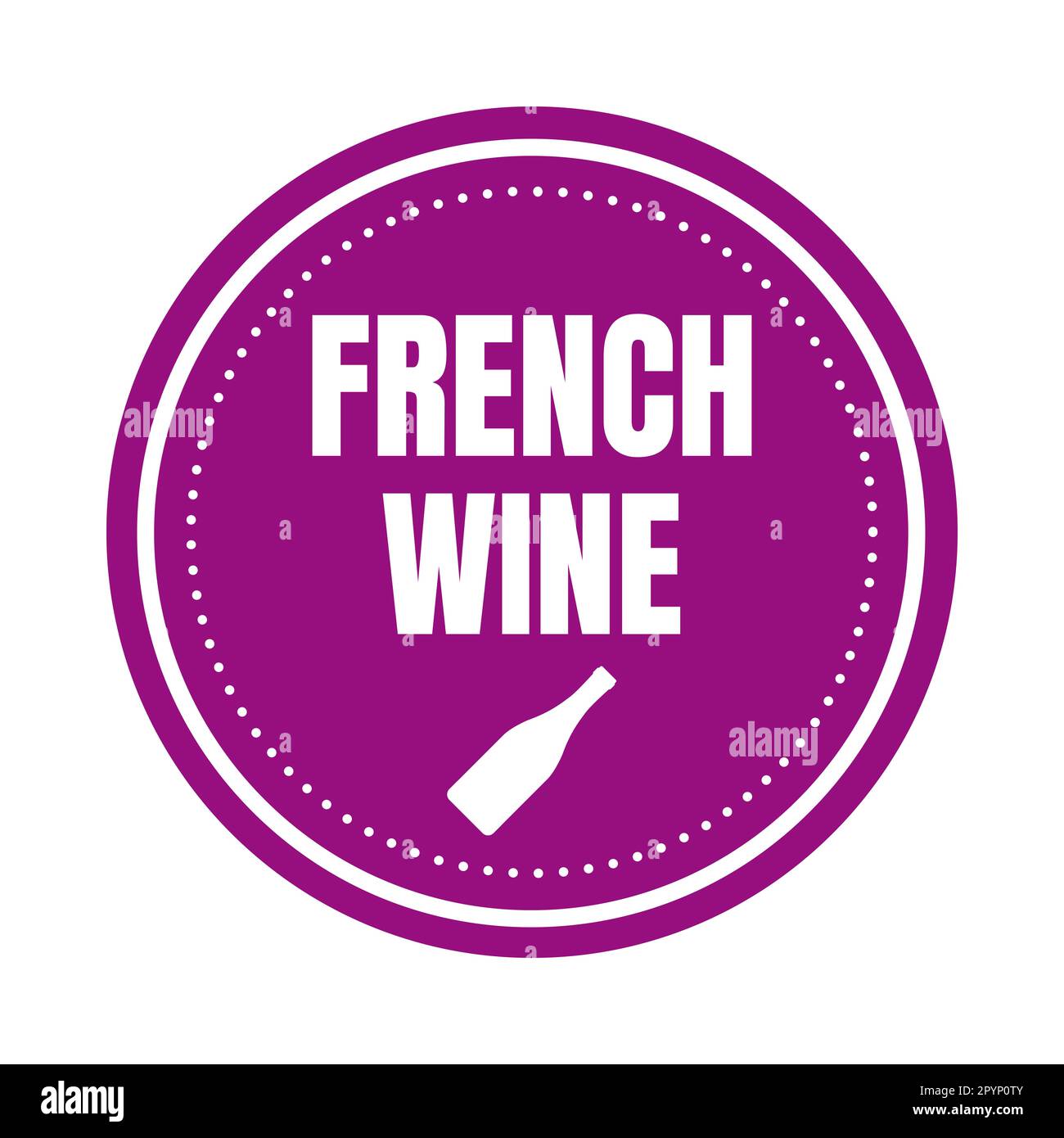 french-wine-symbol-icon-stock-photo-alamy