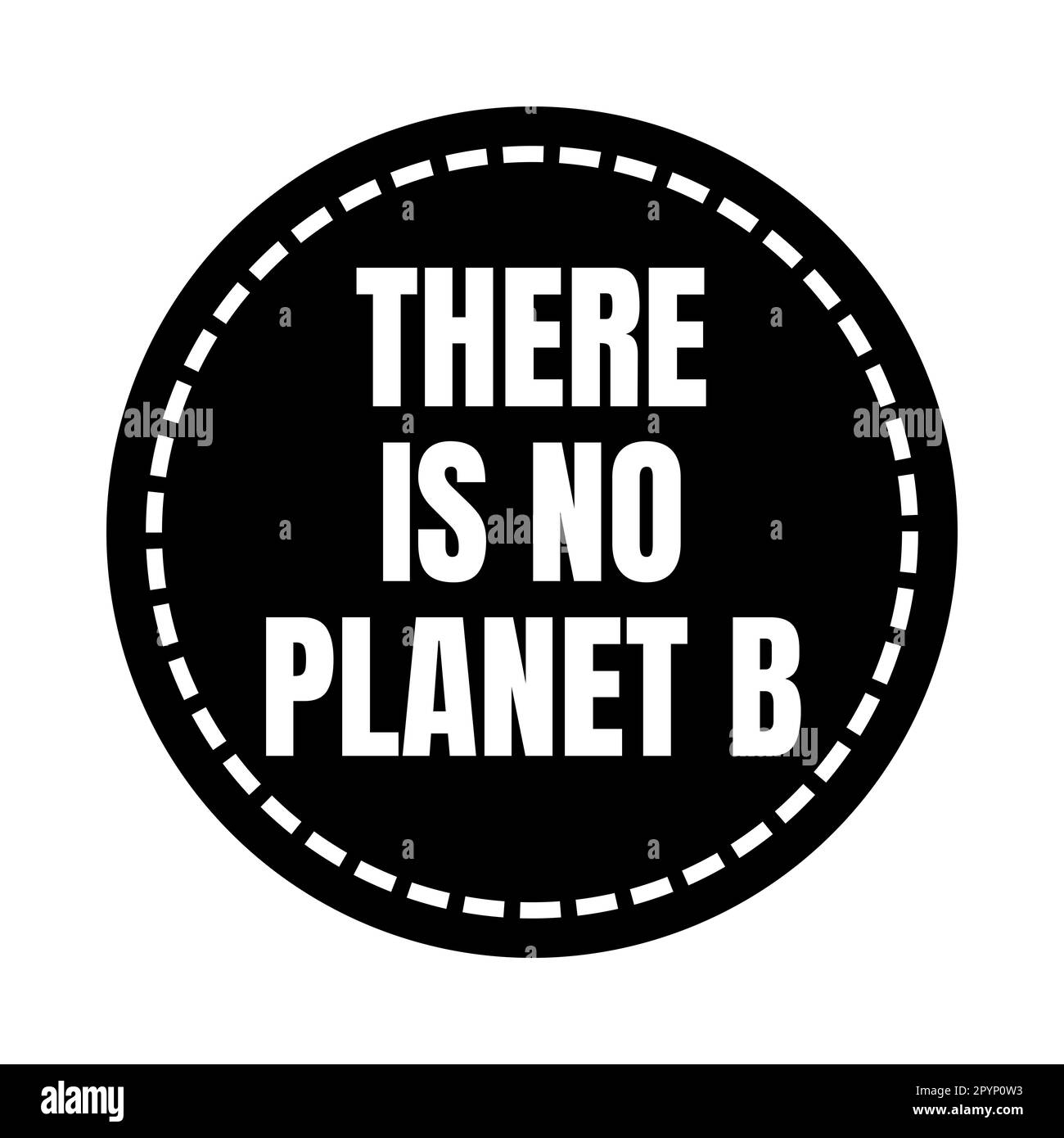 There is no planet b symbol icon stock photo alamy