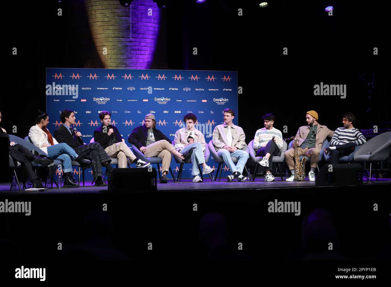Liverpool, UK. 04th May, 2023. Representative of Norway Alessandra Mele ...