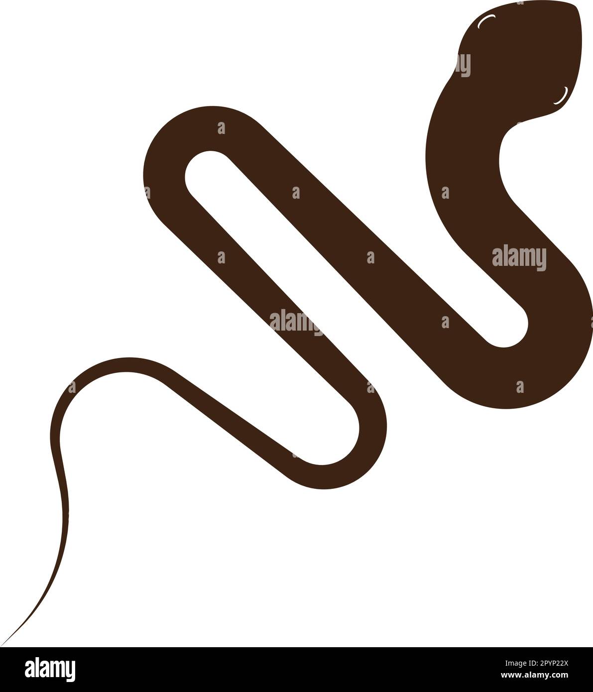 venomous snake icon vector illustration symbol design Stock Vector