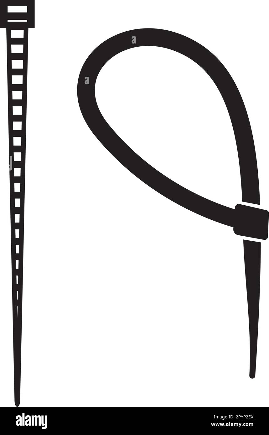 cable ties icon vector illustration symbol design Stock Vector
