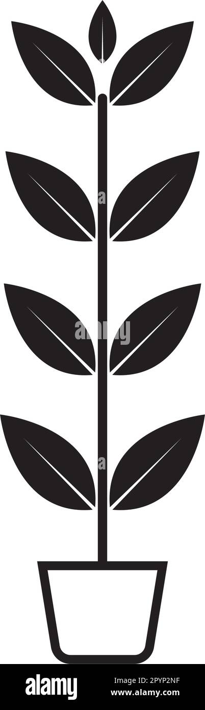 plant vector icon illustration simple design Stock Vector Image & Art ...
