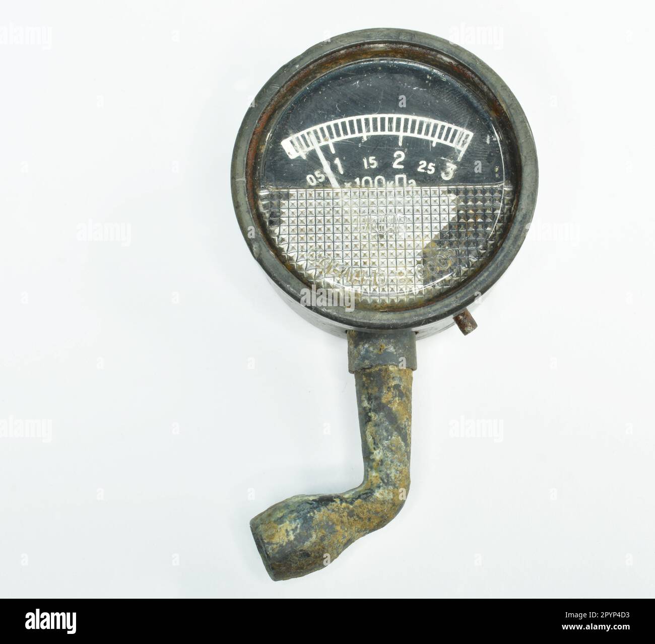 Vintage Manometer Pressure Gauge made in USSR Stock Photo Alamy