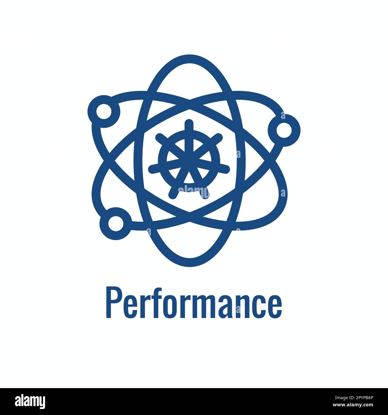 Kubernetes Development Environment Icon Showing Benefit Stock Vector