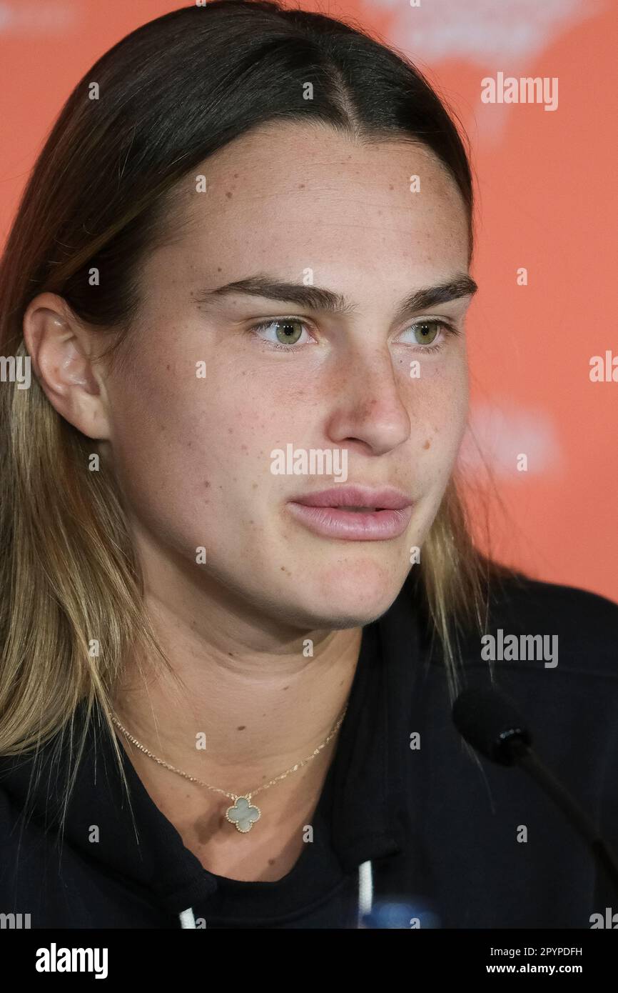 Aryna sabalenka 2023 hi-res stock photography and images - Alamy