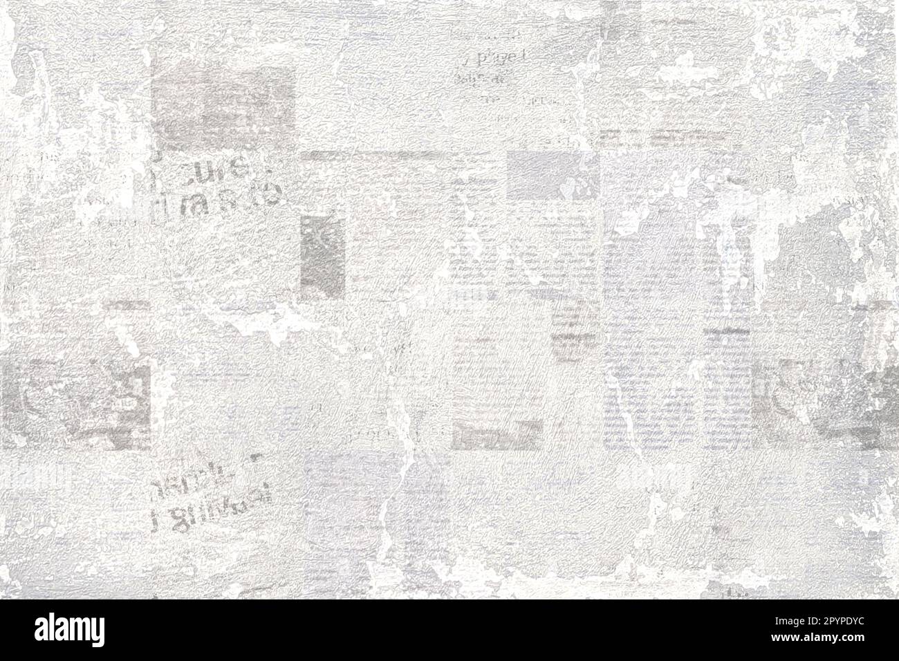 Newspaper paper grunge aged newsprint pattern background. Vintage old ...