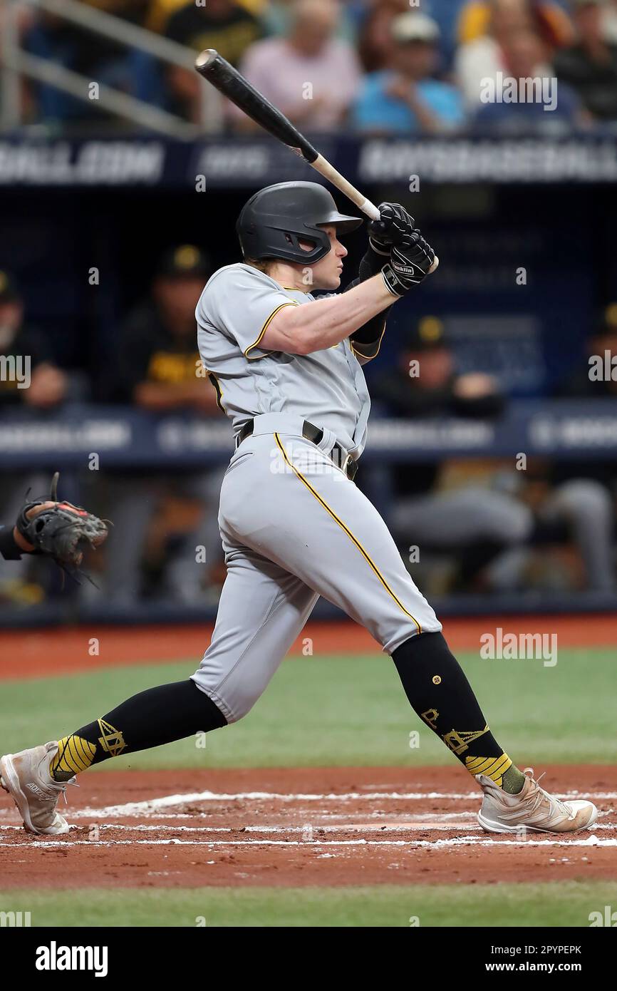 This is a Wednesday, March 16, 2022 photo of outfielder Jack Suwinski of  the Pittsburgh Pirates baseball team in Bradenton, Fla. (AP Photo/Lynne  Sladky Stock Photo - Alamy