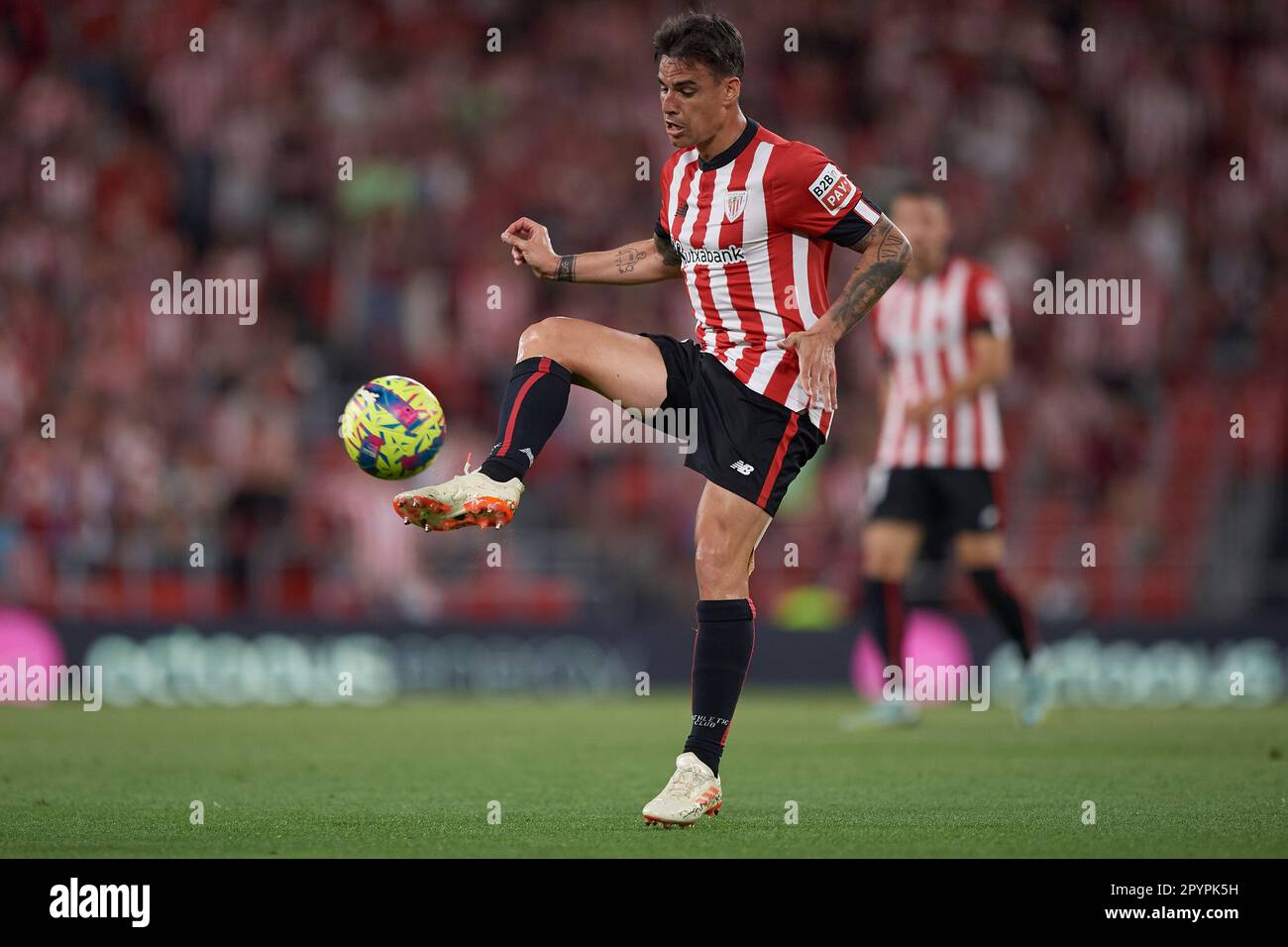 Bilbao, Spain. May 4, 2023, Dani Garcia of Athletic Club during the La Liga match between Athletic Club and Real Betis played at San Mames Stadium on May 4, 2023 in Bilbao, Spain. (Photo by Cesar Ortiz / PRESSIN) Stock Photo