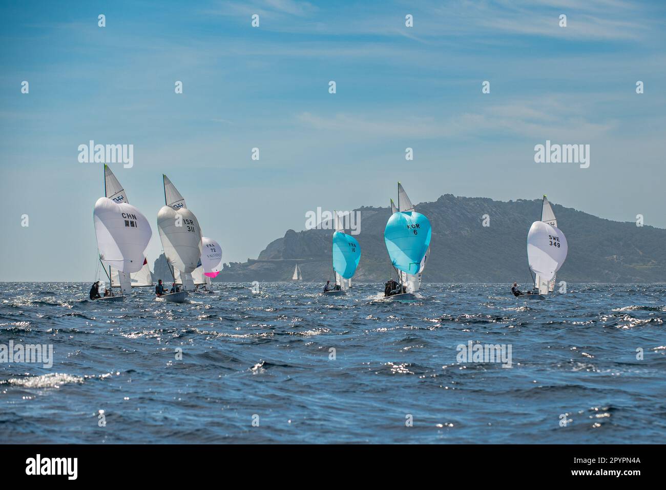 General View Of The Teams In Action In Category 470 During Day 4 Of The general-view-of-the-teams-in-action-in-category-470-during-day-4-of-the