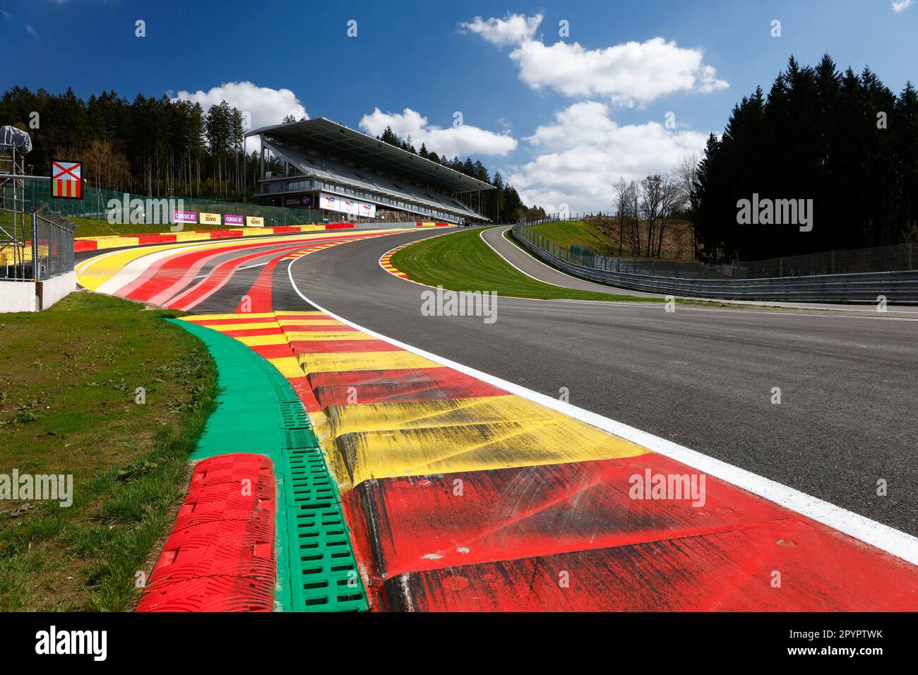 6 Hours of Spa Francorchamps, Eau Rouge Stock Photo Alamy