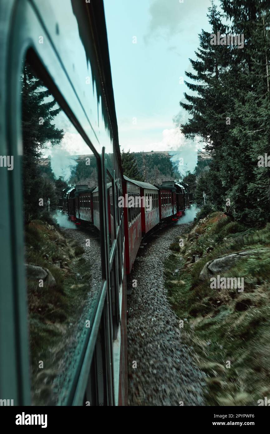 Harzer Schmalspurbahn Stock Photo