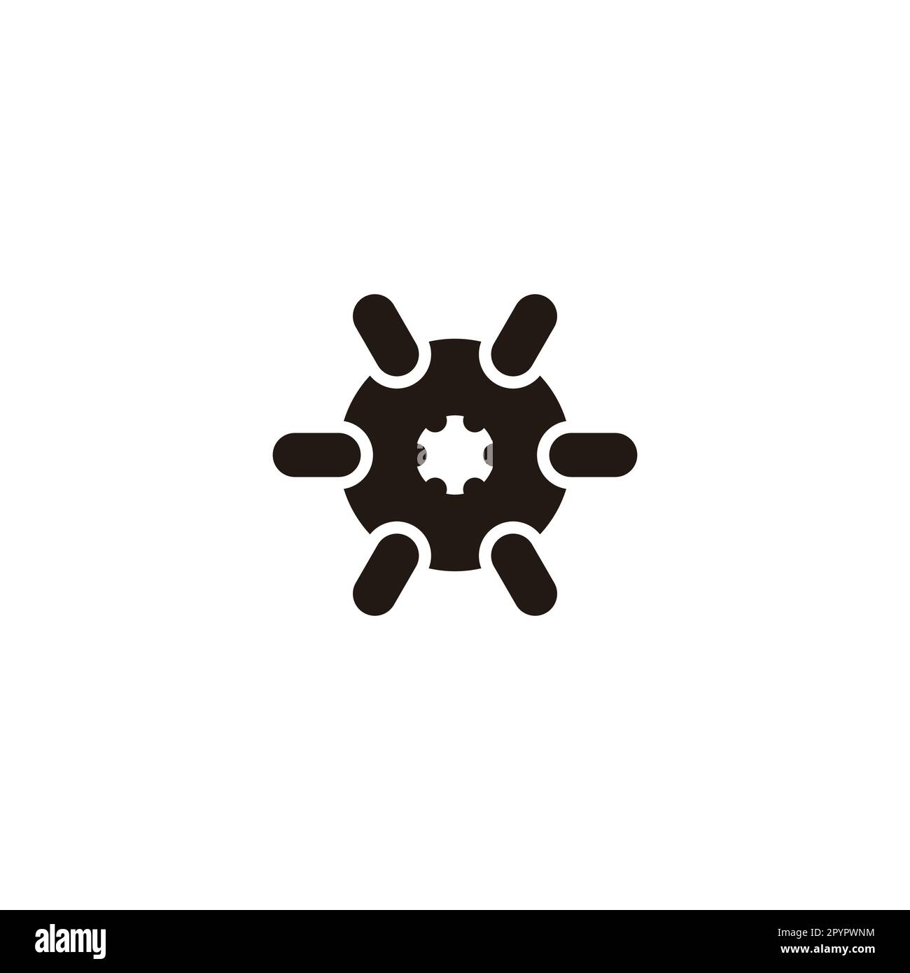 Tool, capsules geometric symbol simple logo vector Stock Vector