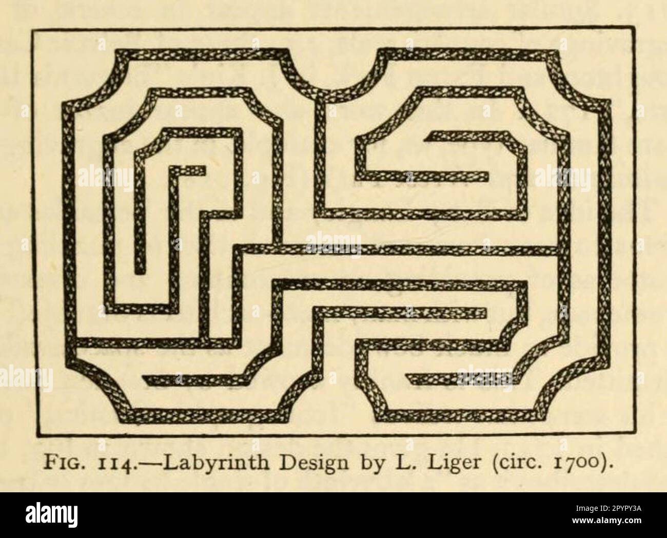 Mazes and labyrinths Stock Photo