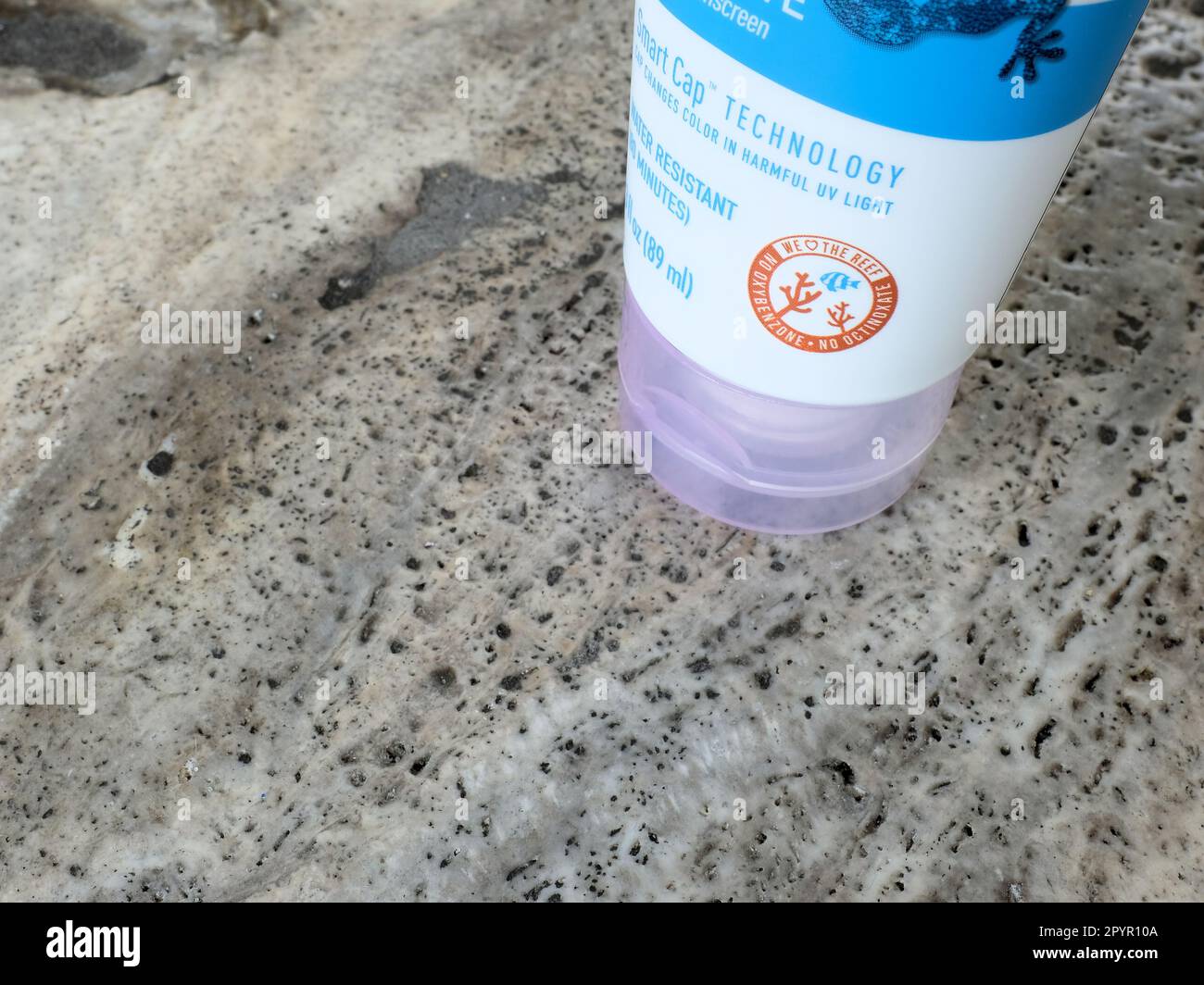 Mineralbased reeffriendly Blue Lizard Australian Sunscreen made