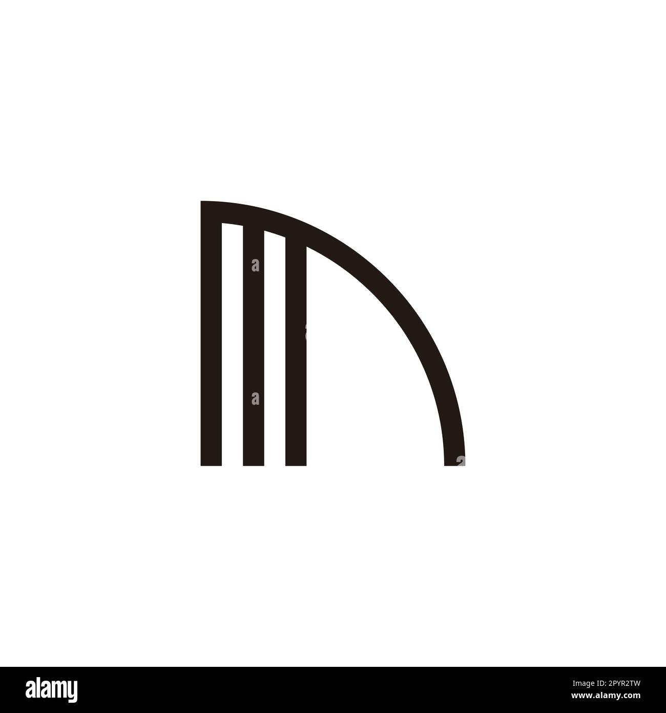 Letter m diamond, line geometric symbol simple logo vector Stock Vector ...