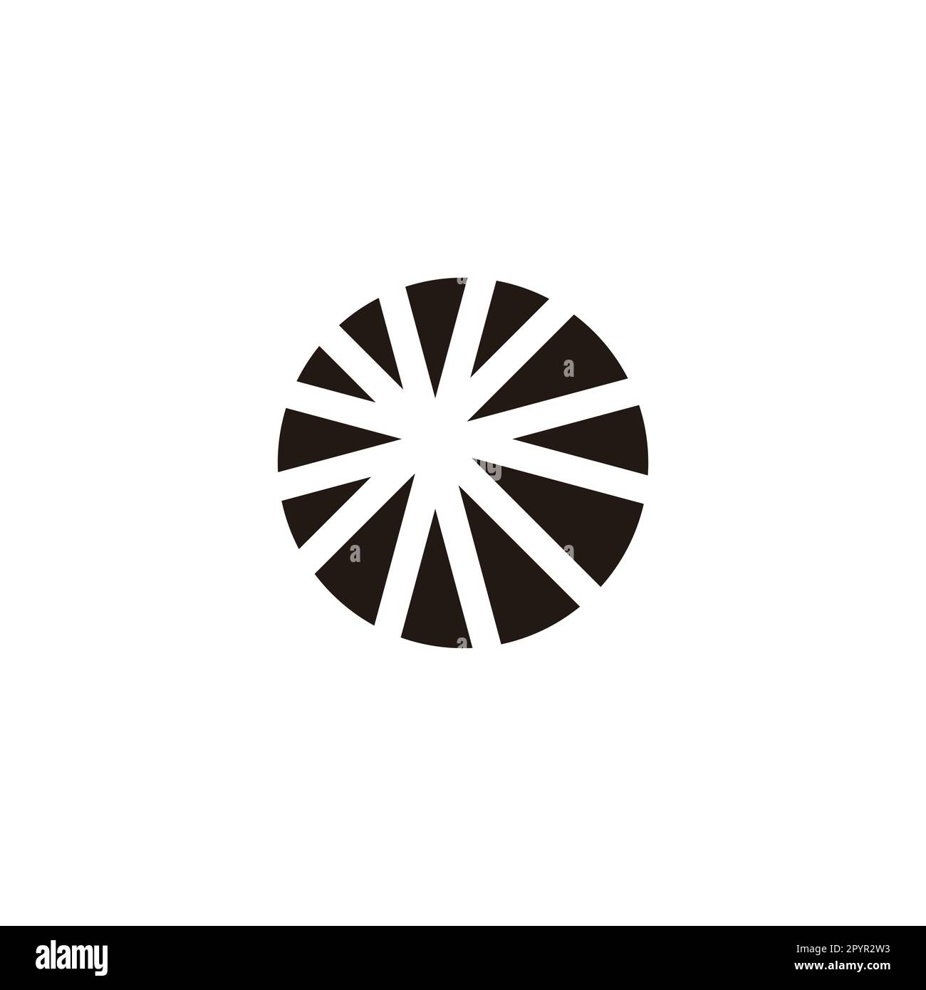 Sun, diamonds geometric symbol simple logo vector Stock Vector Image ...