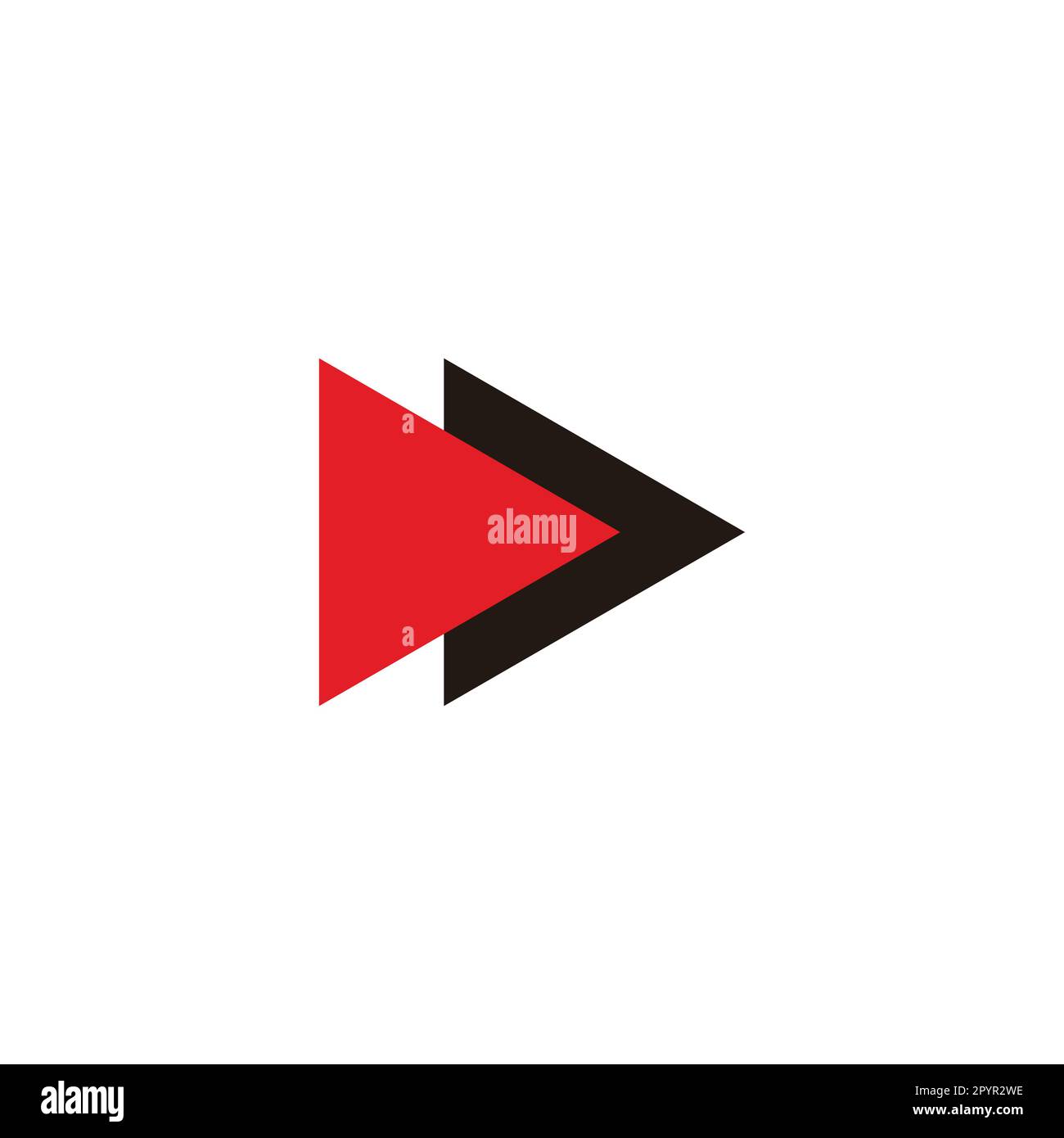 Flags, direction geometric symbol simple logo vector Stock Vector Image